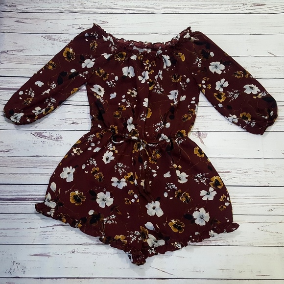 Be Cool Pants - Be Cool 3/4 long sleeve romper (M)